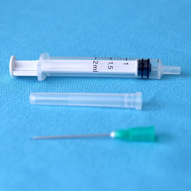 Medical Syringe Eo Sterile Latex-Free Disposable Luer Lock Screw Auto-Disable 1ml Syringe With Needle