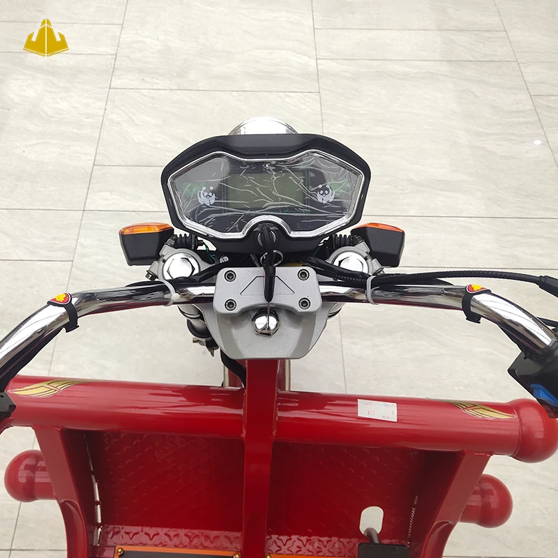 Индивидуальные миниатюрные 49cc 100cc 3 колеса Электрический моторизованный трехколесный мотоцикл для Таш подметания