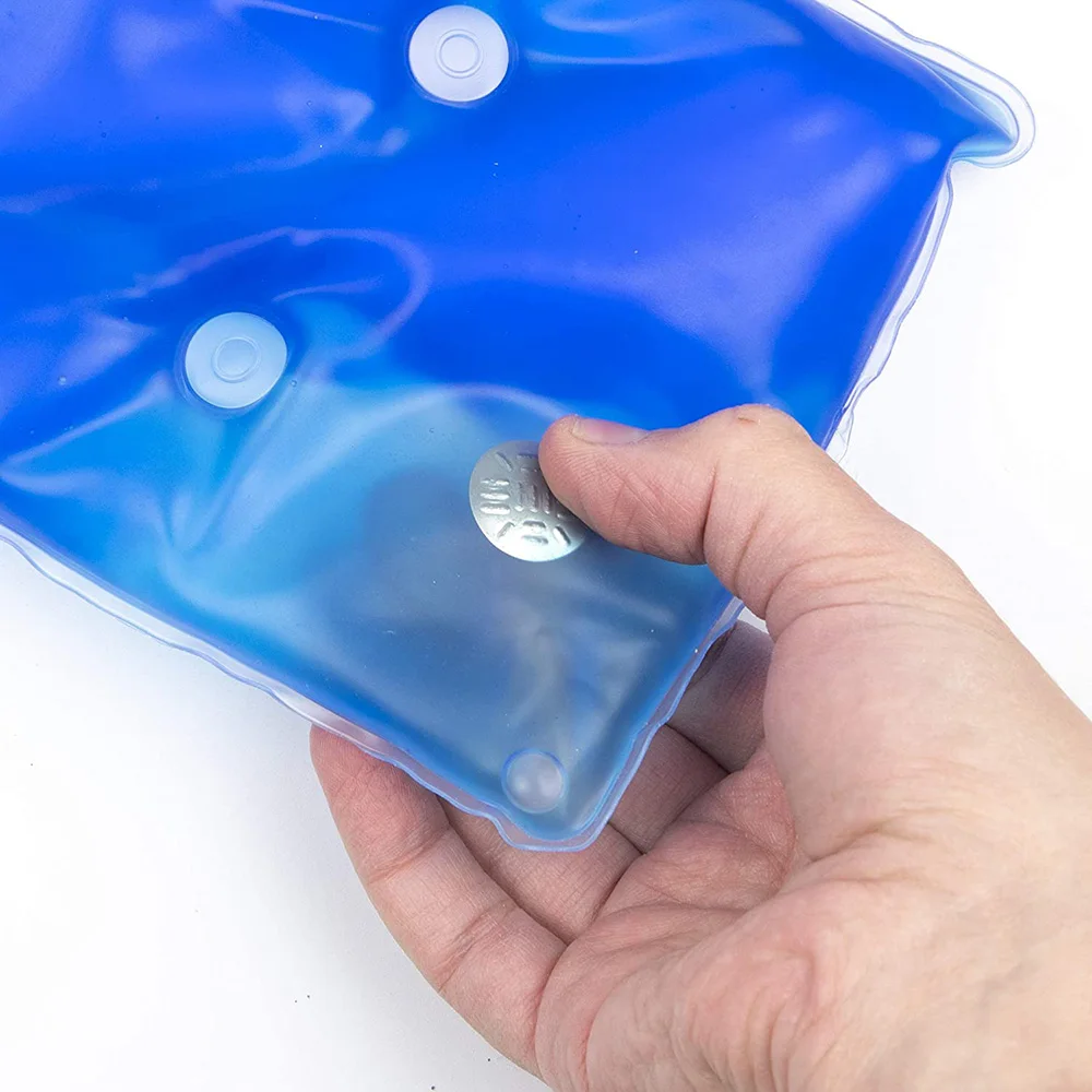 Custom size Reusable hot and cold gel pack instant hot pack for body therapy