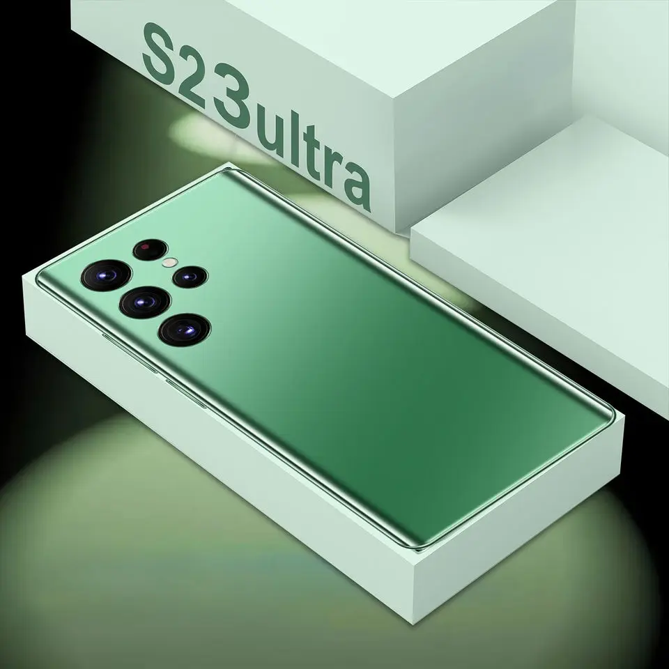 Fast Delivery New S23 Ultra 10 Core Oem Smartphone 7.3 Inch Cheap Big Screen Phone With 512gb 64mp Hifi Camera Mobile Phone