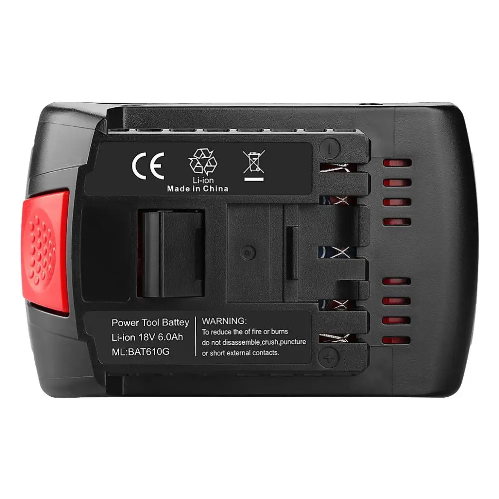 Lithium Ion Rechargeable Battery BAT609 BAT609G BAT618 Power Tools 18V 4.0Ah For Bosch Battery Pack