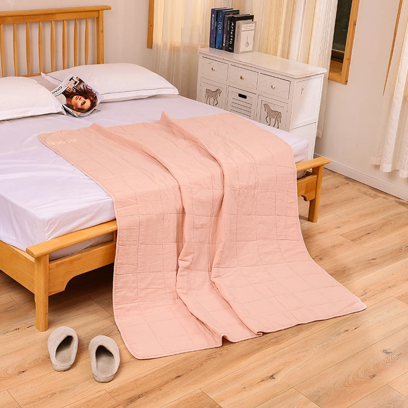 Spring and summer spray cotton blanket office nap quilt bed air conditioning cover leg blanket thin