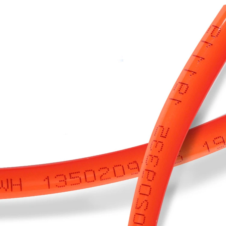 Transparent 16mm air pipe 8mm hose pu pe pneumatic spring tubing hose 8x6mm tube