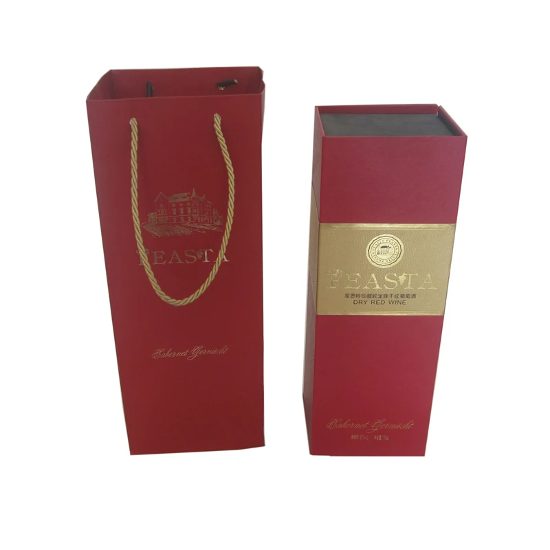 
Customized printed magnum wine box 