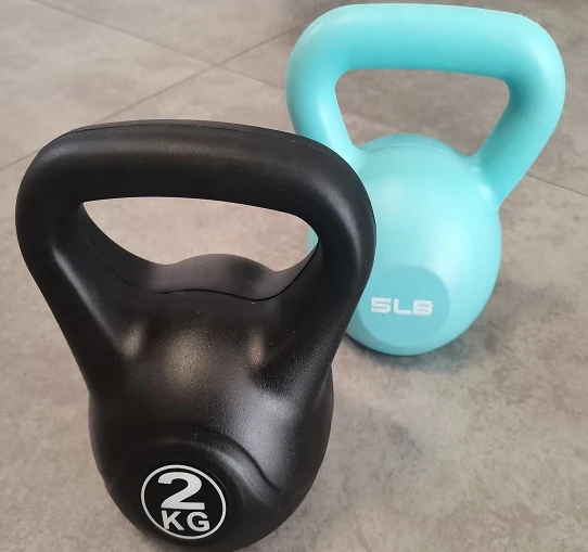 Chinese Manufacturer Supply Yoga Gym PVC Double Ears Water Filled Kettlebells