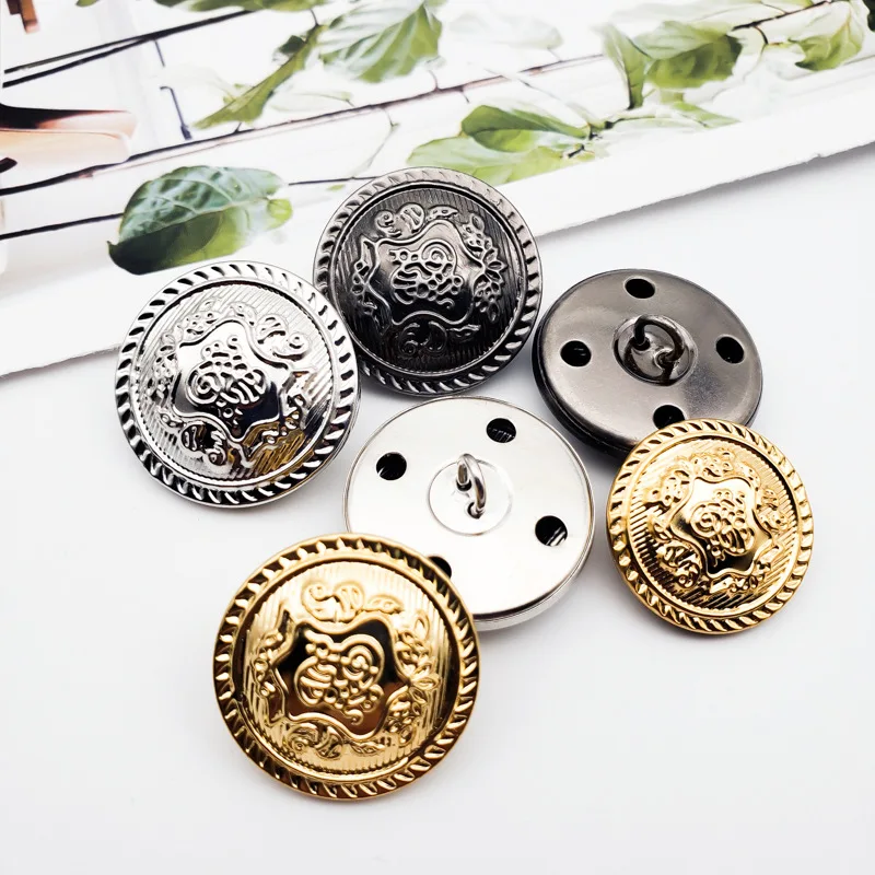 Brass Buttons for Ceremonial Wear garment brass uniform shank button