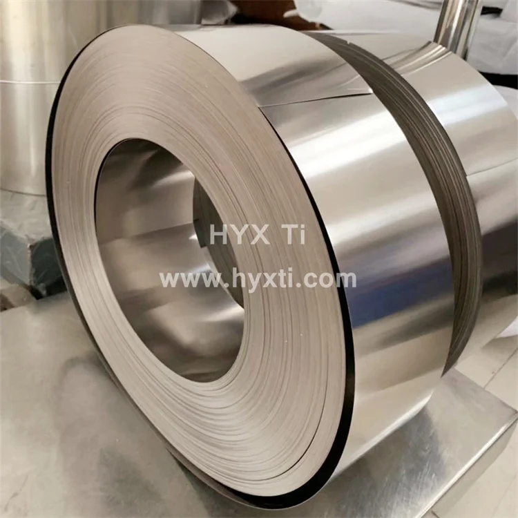 Hot sell natural colour ASTM B265 Standard Titanium Strip or Titanium Foil