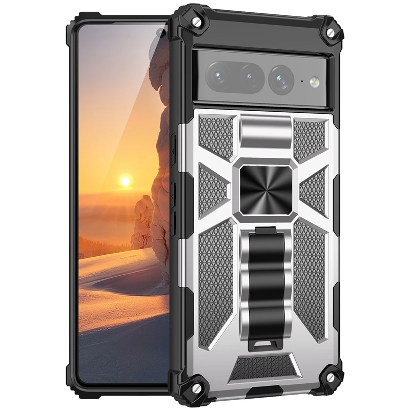 For Google Pixel 7 Pro Kickstand case shockproof cover, For For One Plus Ace 5G Car Mount case