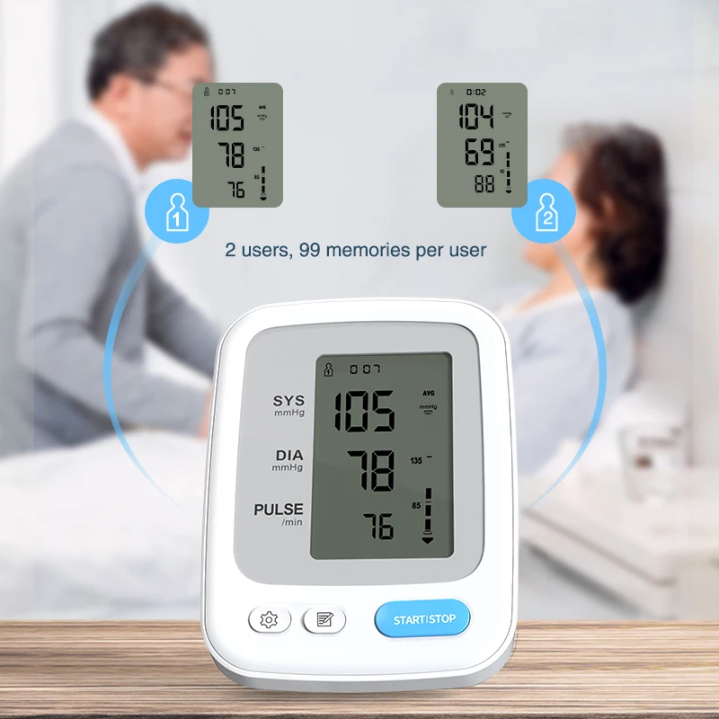 Yonker Portable Cuff upper arm type automatic a meter bp machine sphygmomanometer bp monitor digital blood pressure monitor