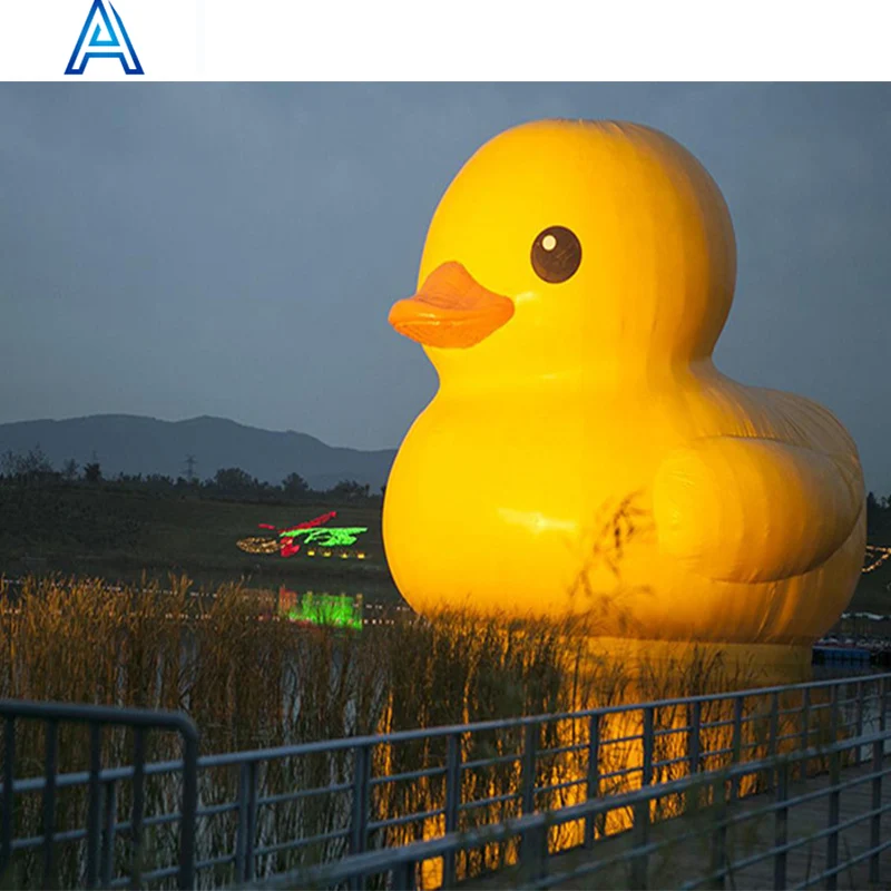 Chinese factory customized inflatable big large ducks model type for advertising holiday celebration swimming pool party
