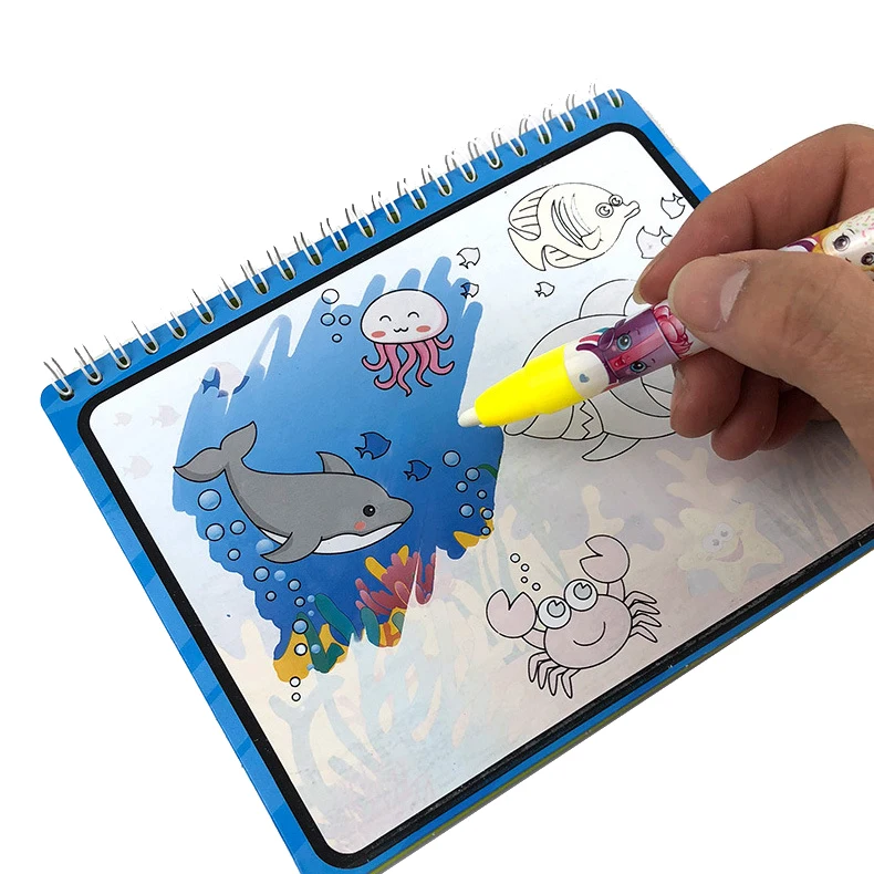 New Arrival Popular Educational Toys Magic Coloring Book Doodle water drawing board for Children
