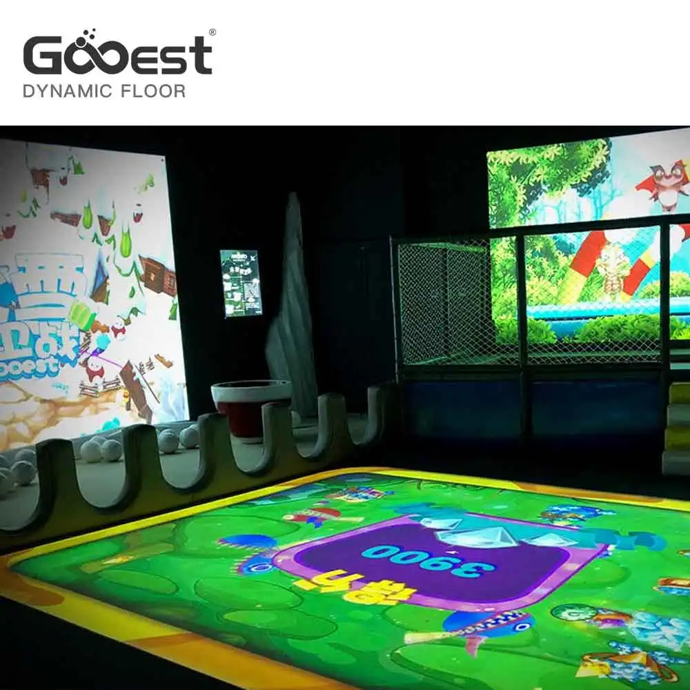
 Интерактивное программное обеспечение и оборудование нового типа, интерактивные динамические наземные игры для детей  