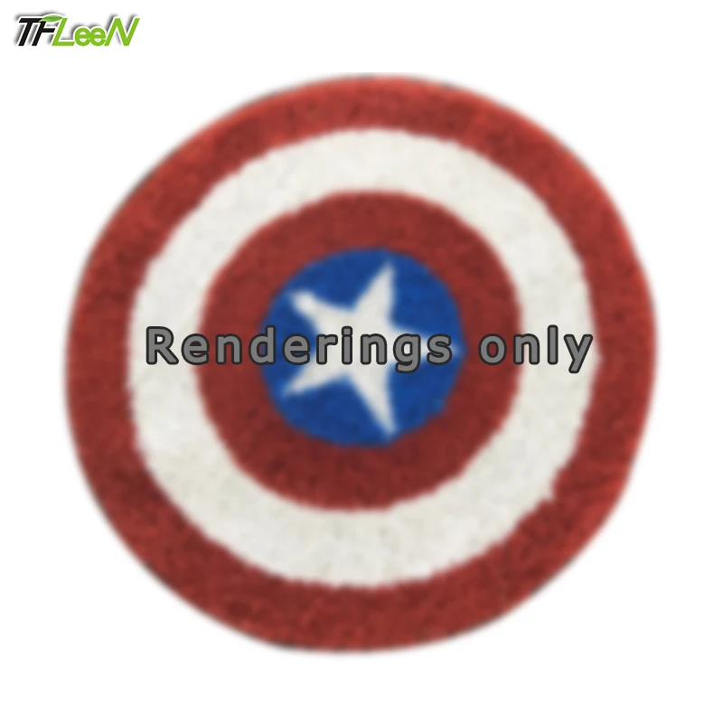 Artificial grass doormat sports team logo embroidered floor grass mat plastic grass mat