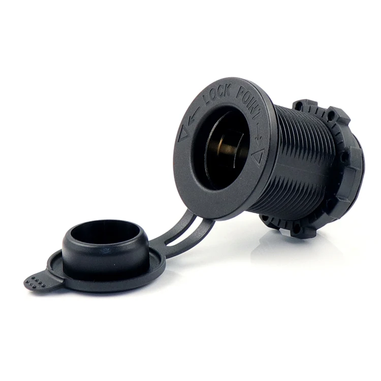 J302 Marine Cover DC12V Power Socket Panel For Marine Car Yacht DC Socket Waterproof Power Outlet Socket