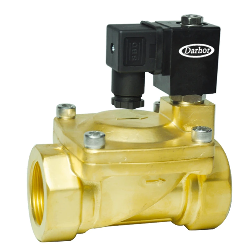 DARHOR DHD31 electromagnetic solenoid valve water air gas 24v 12v magnetic