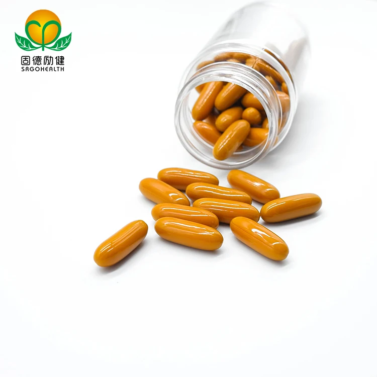 Low Price Food Supplement  Cheap Vegan Coenzyme Q10 Softgel Capsule