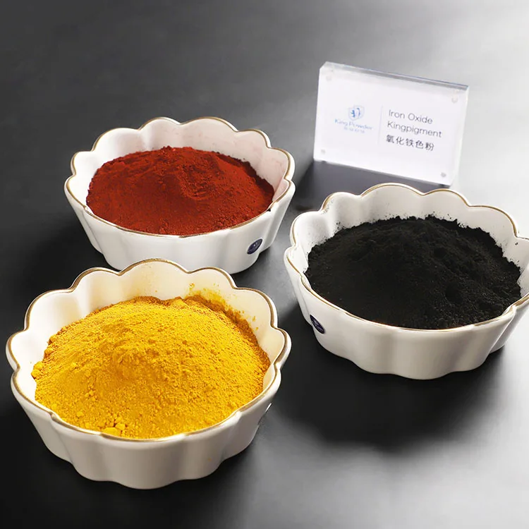 KingPowder 116R AS iso certificated factory makeup red iron oxide pigment