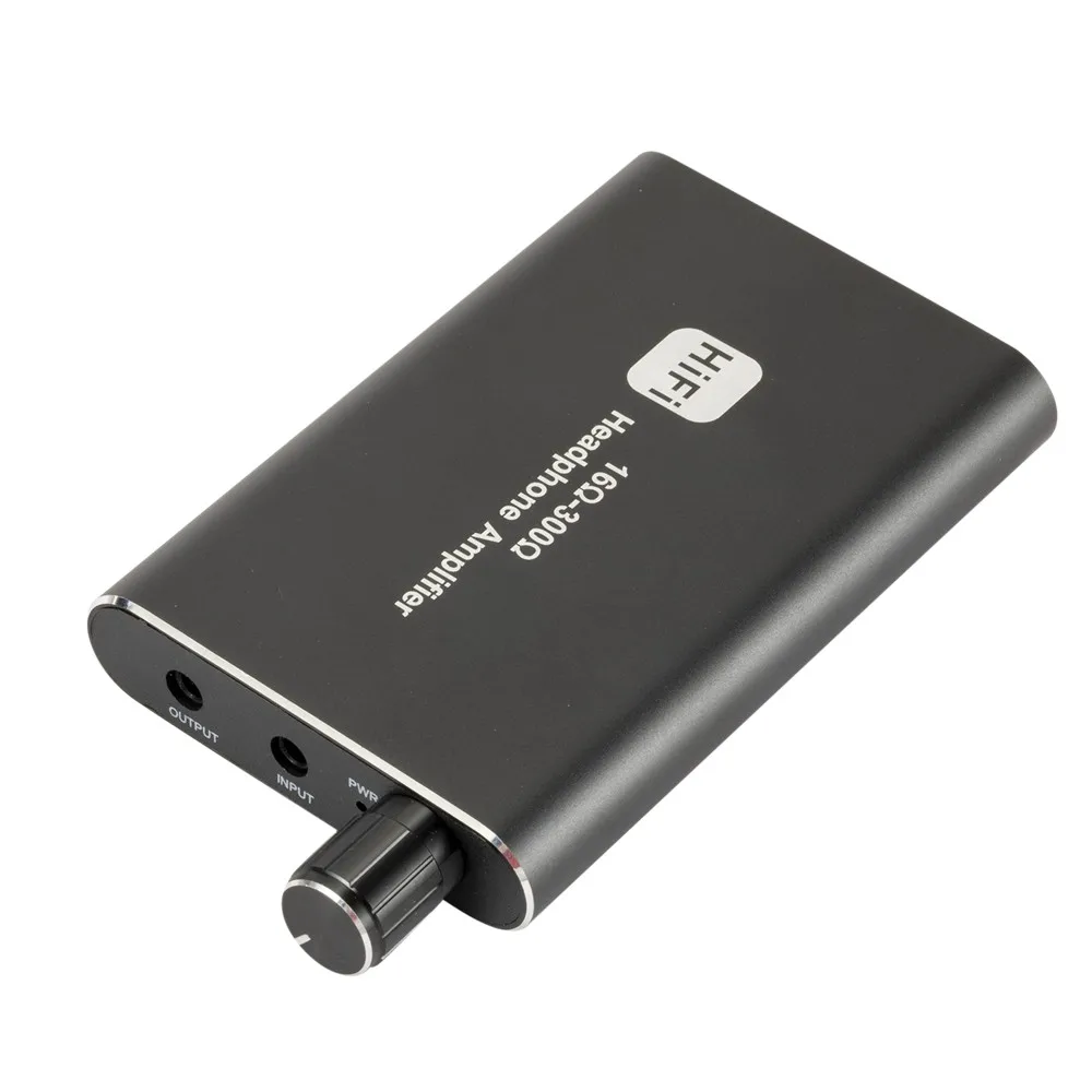 Portable 3.5mm In Ear Monitor Amplifier Amp Stereo Audio Out with Switch Powered Dual-Output HiFi Headphone Amplifier