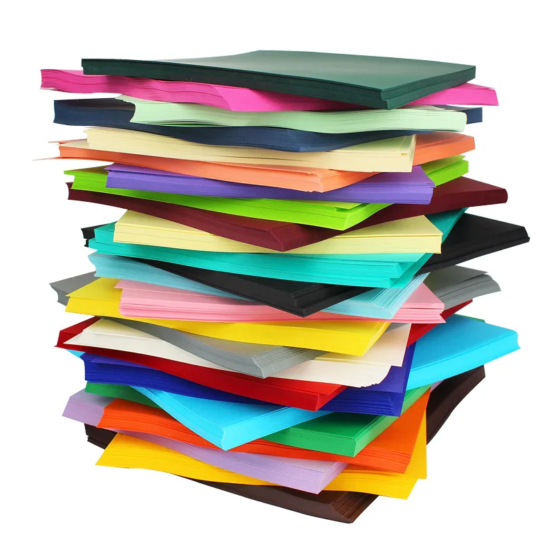 A4 color cardboard 230g cover paper handmade color cardboard hand-painted greeting card black and white color album cardboard