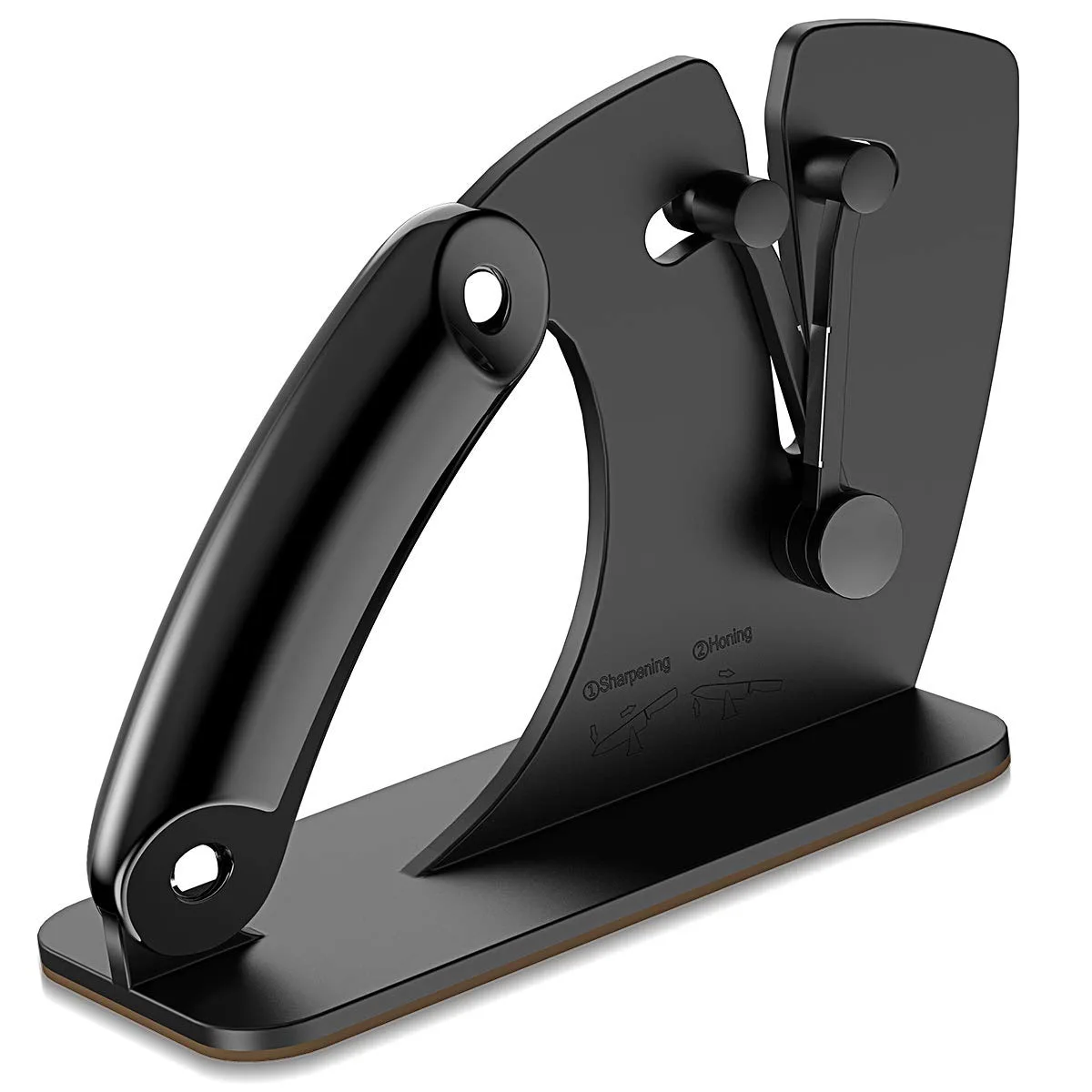 Carbide Auto Adjustable Knife Sharpener Safe Comfortable Grips Fast Sharpening Tool