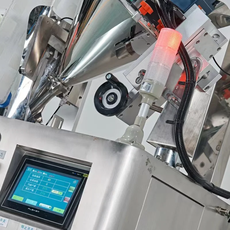 Easy to operate high speed automatic powder filter drip coffee bag inner and outer drip coffee bag packing machine
