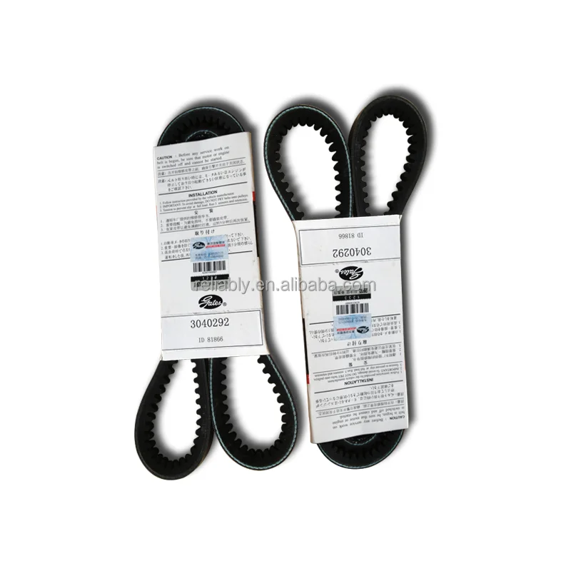 Cummins Marine Diesel Engine Parts Genuine NT855 KTA19 KTA38 KTA50 M11 3040292 Belt For Cummins