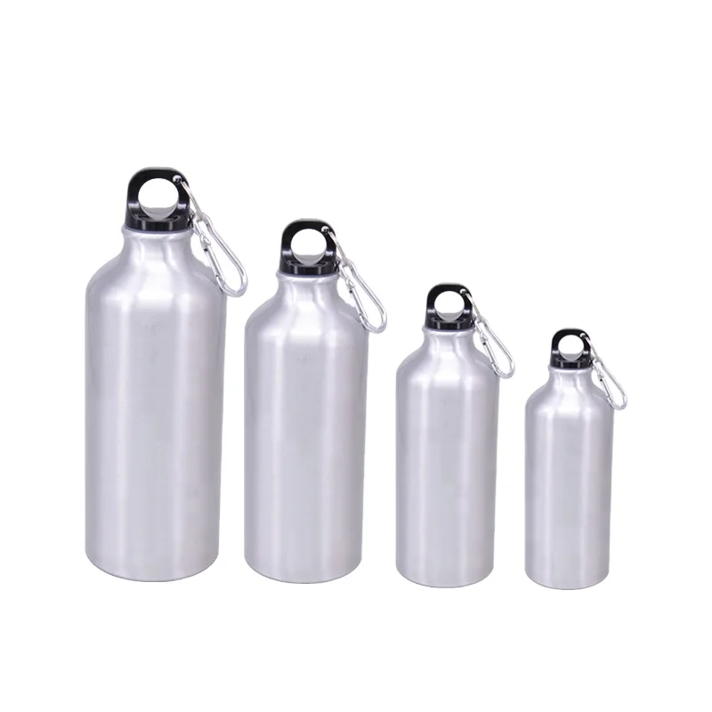 Fashion Sublimation Sports Bottle White Sublimation Blank Aluminum Sport Water Bottle