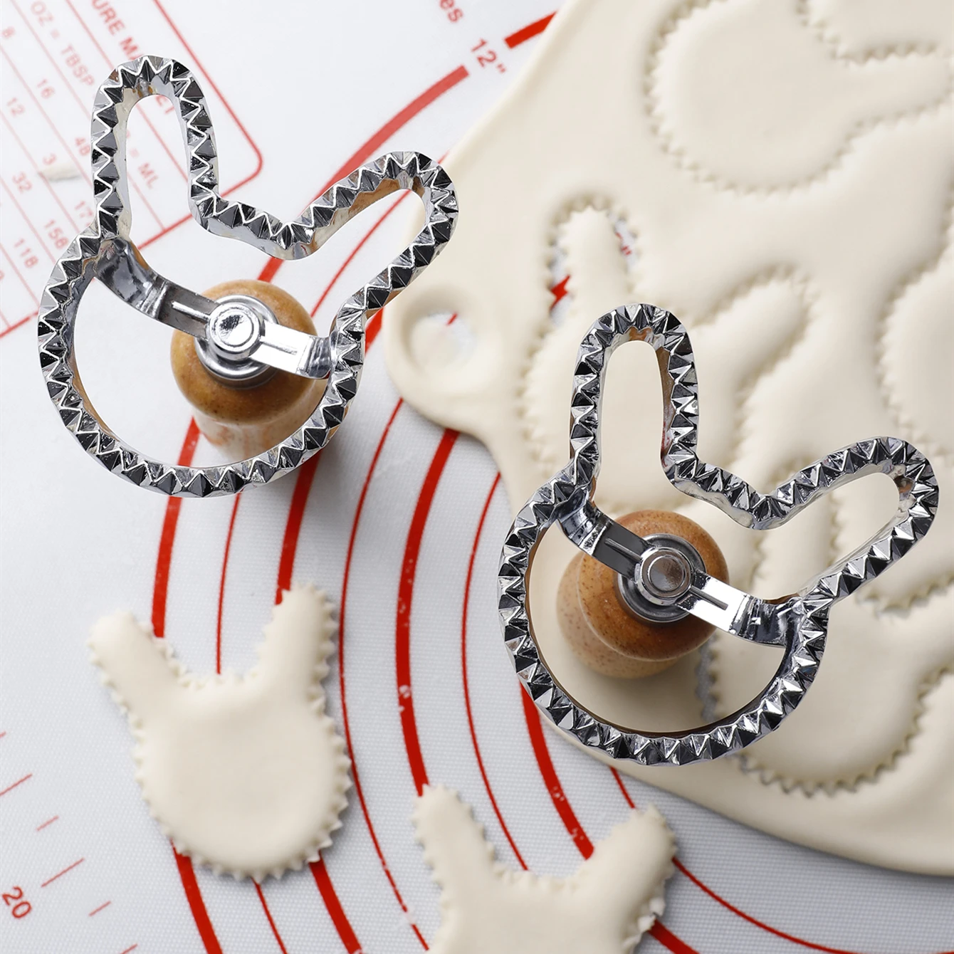 Easter series bunny rabbit shape hot sale ravioli make maker dumpling press