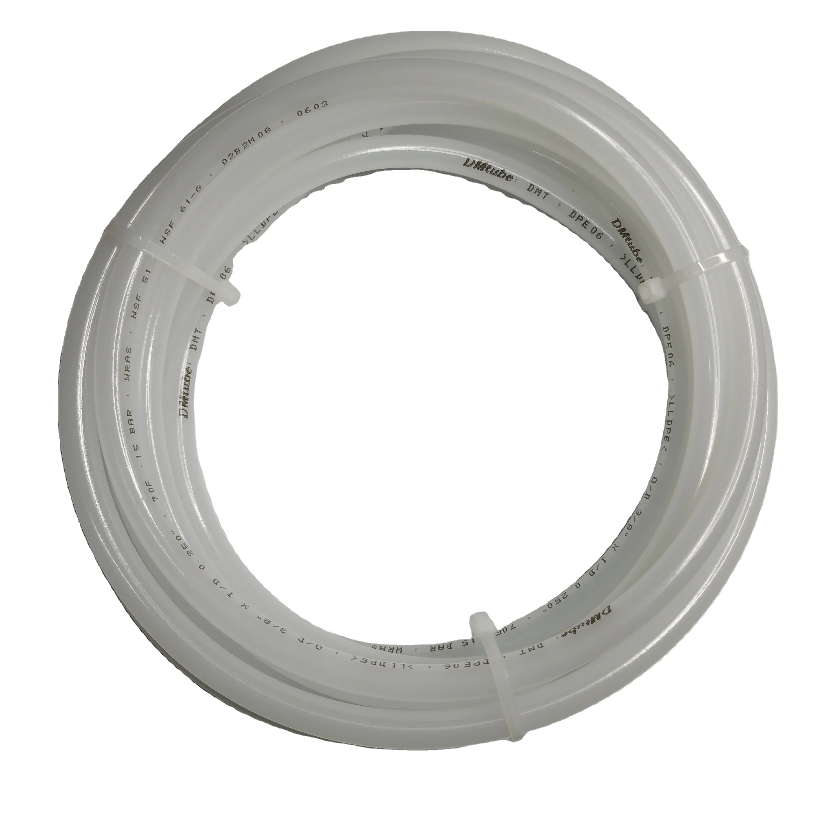 MALIDA  plastic polyethylene PE 1/4  inch O.D. water tubing pipe hose line  for RO water filter systems fridge ice maker A