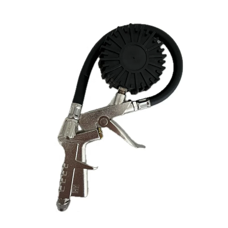vehicle tester tyre inflation gun digital car truck inflator gauge dial air tire pressure