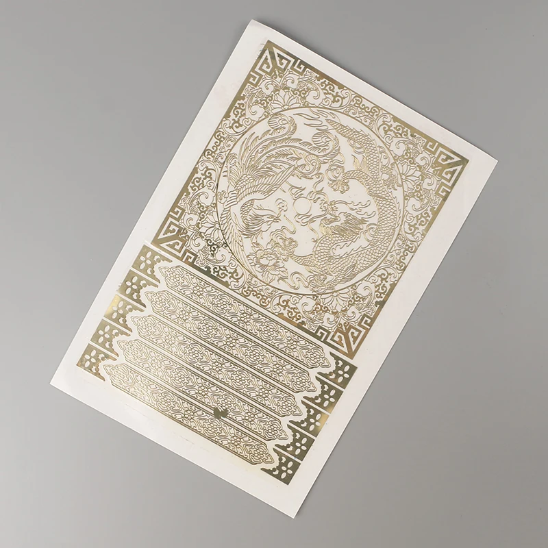 Customized Thin Electroforming Gold-Nickel Metal Labels 3d Embossed Stickers Stickers Waterproof Gold Nickel 3d Logo