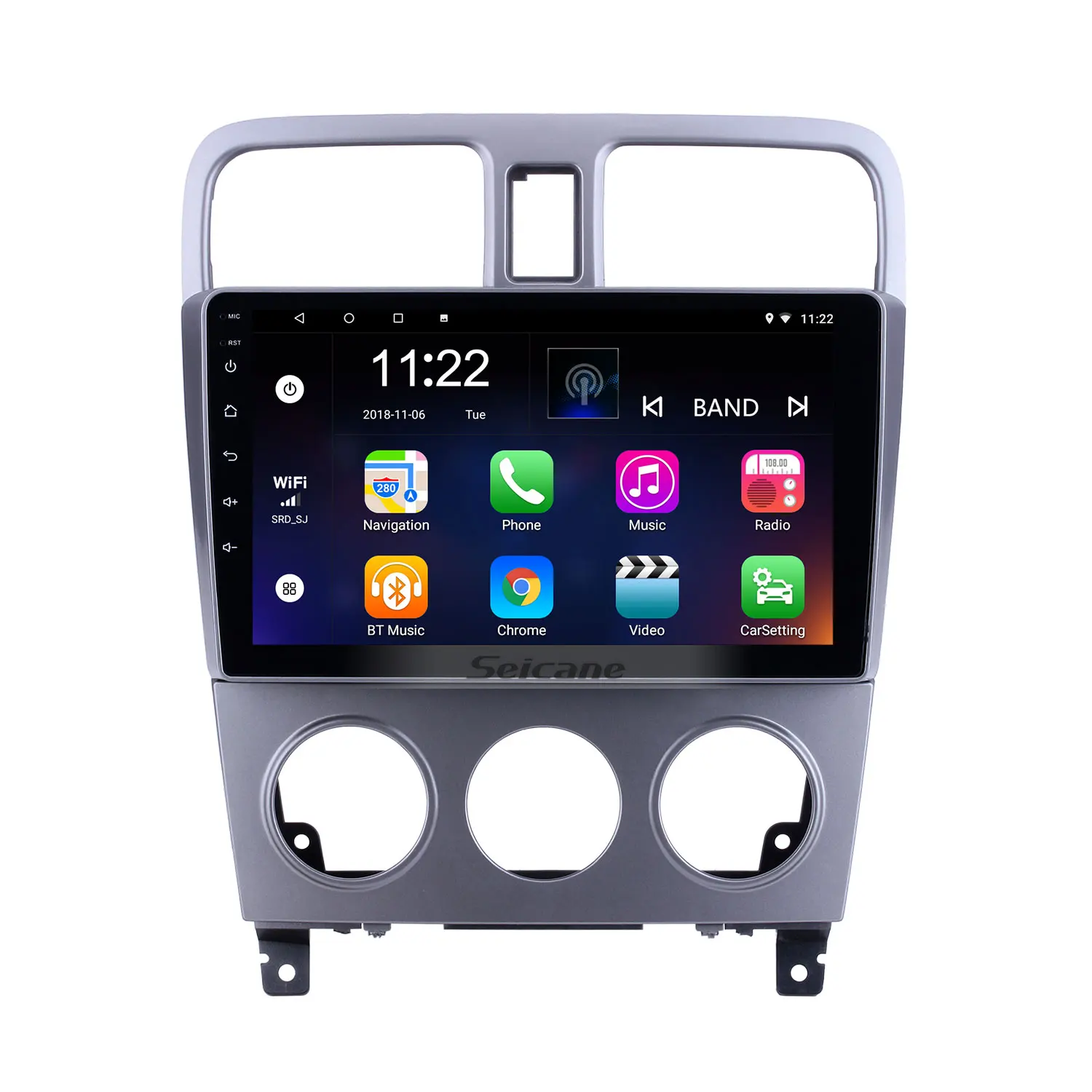 Автомагнитола 9 дюймов Android 13 0 сенсорный экран магнитола для 2004 2005 2006 2007 2008 Subaru Forester с GPS навигационной системой