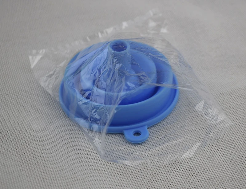 Пищевая Гибкая Складная портативная посуда, многофункциональная силиконовая воронка для кухни