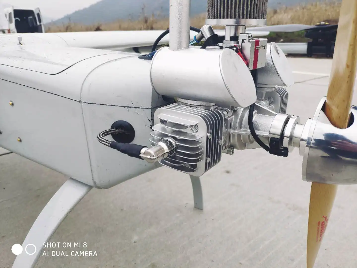 Профессиональный большой дальности VTOL с неподвижным крылом наблюдения Дрон YFT-CZ35