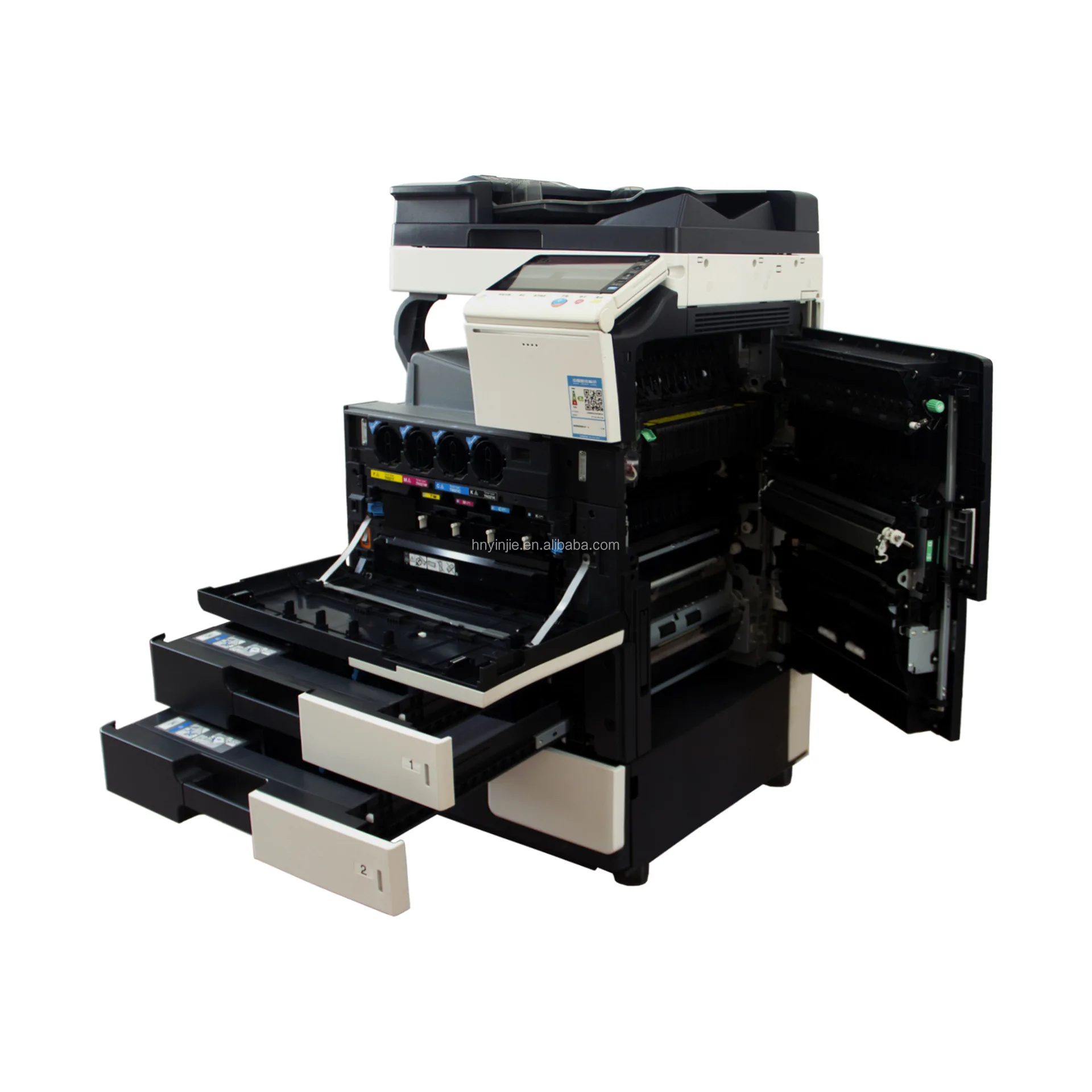 3 in 1 Color Laser Printer Used Photocopier Machine for Konica Minolta BH C364 364e Digital Copier Printer Scanner