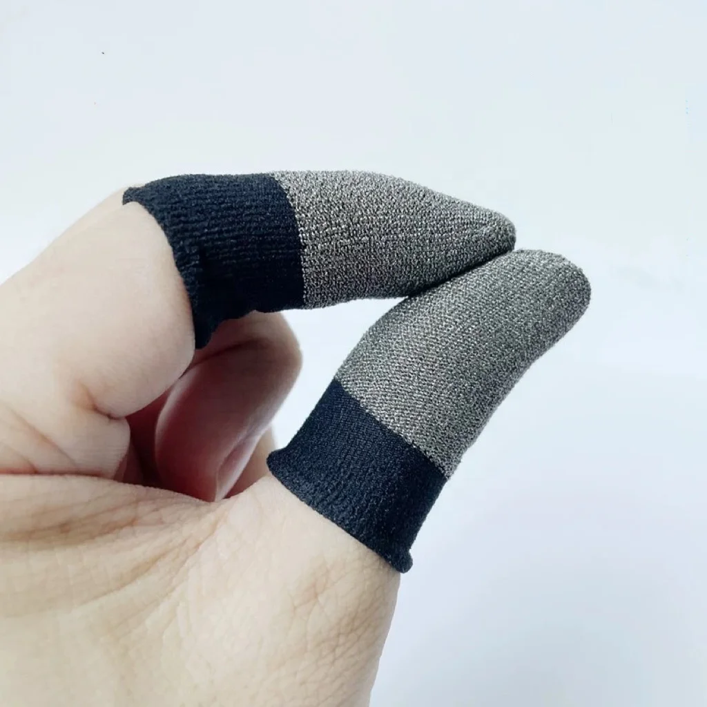 High Sensitive Touch Screen Thumbs Finger Sleeve Slip-Proof Sweat-Proof Mobile Smart Phone Gaming Sports Entertainment Products