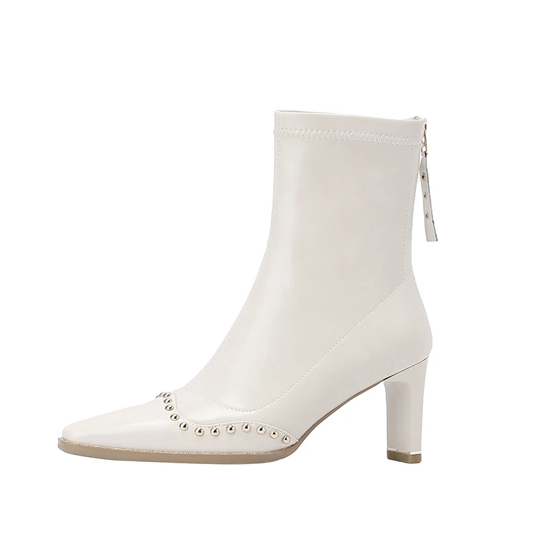 Women Shoes autumn winter Boots ankle fashion comfortable genuine leather For The Latest new Classical