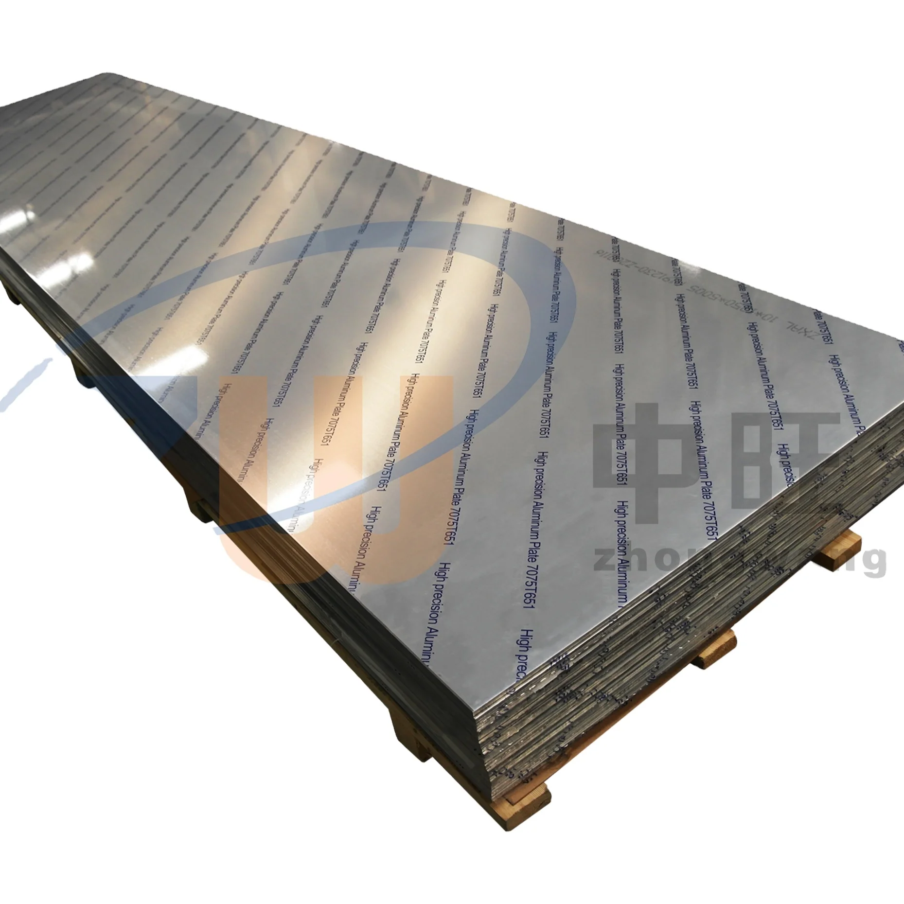 High Hardness Customized T6 T651 Ultra Flat Aluminum Plate For Aircraft