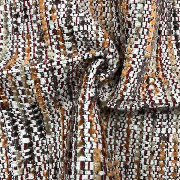 Cotton linen woven lazylife living sofa thick set materials fabric for chair curtain cushion