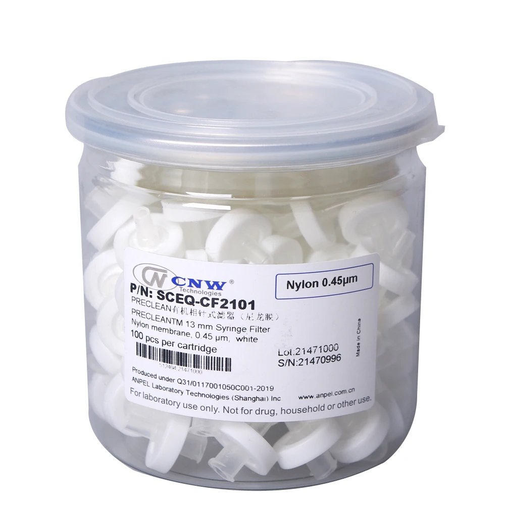 Wholesale Lab Medical Syringe Filters 13mm Disposable Sterile Syringe Filter