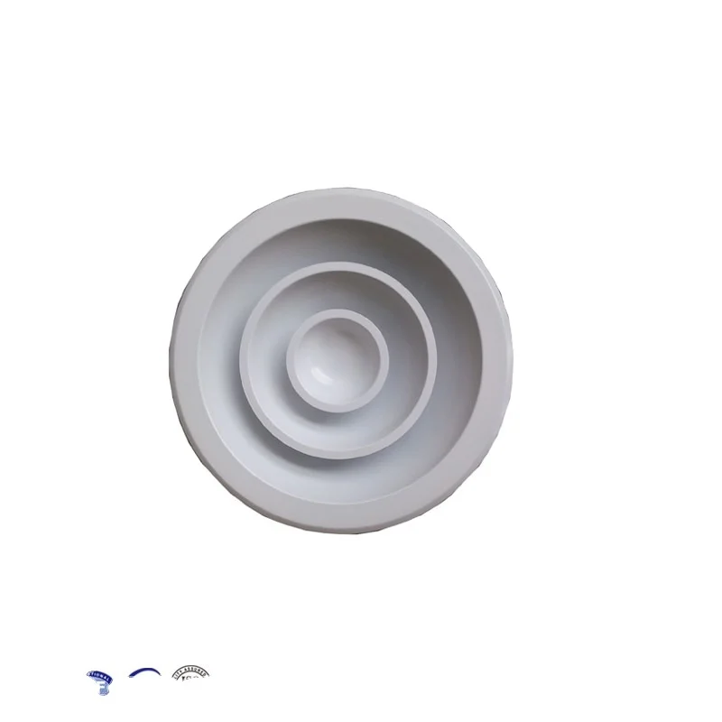 Round Anodized Aluminum Swirl Ceiling Diffuser/Roof Vent