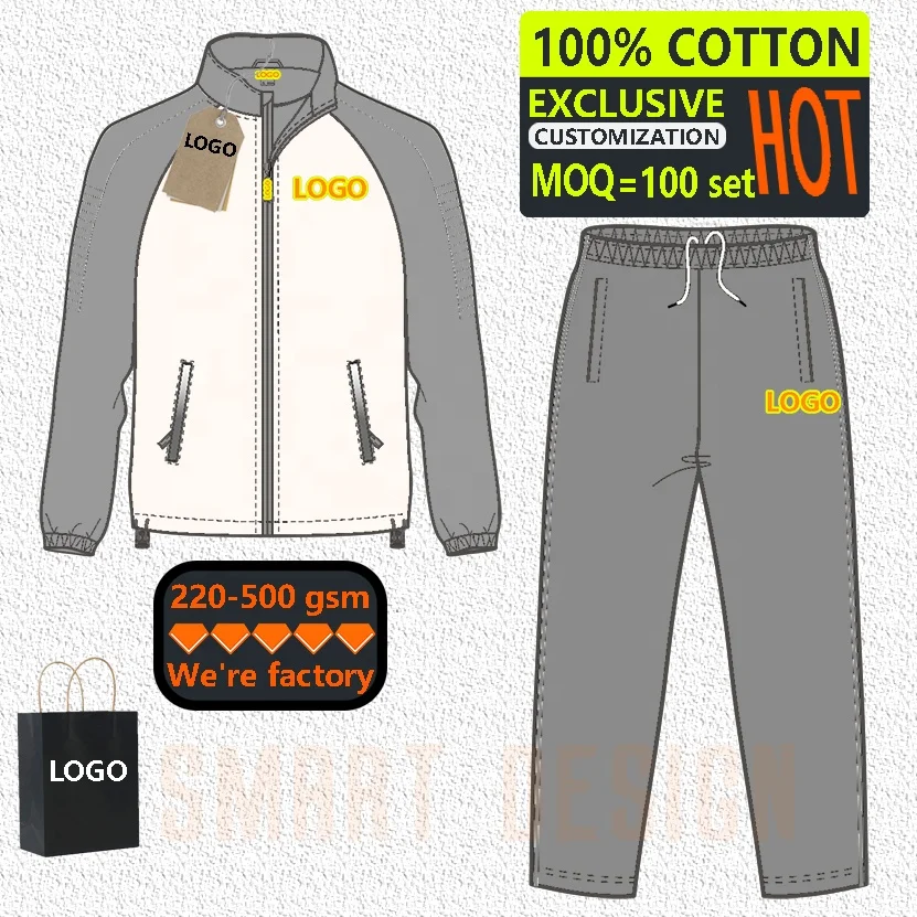 Pantalones Chandal Para Hombre Puff Print Tracksuit Hommes Tracksuits Pant For Men Training Wear Velour Tracksuit For Women