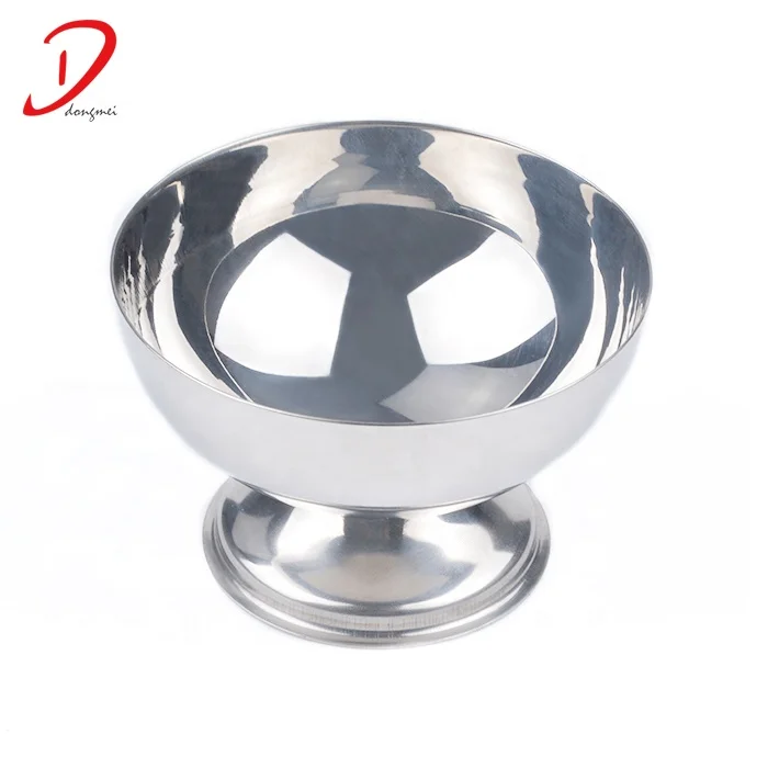 2022 DM wholesale stainless steel shaving soap bowl for men