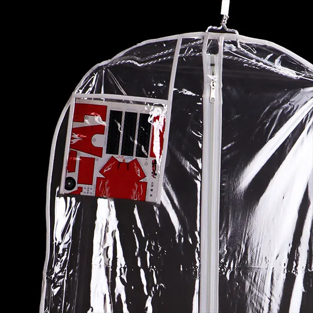 Лидер продаж прозрачный костюм для танцев из ПВХ сумки одежды с голограммой матовый