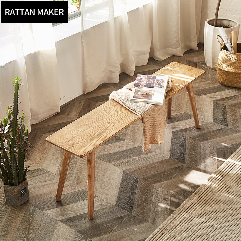 Chinese Convenience Weight Wood Antique Wood Bench for dining room furniture