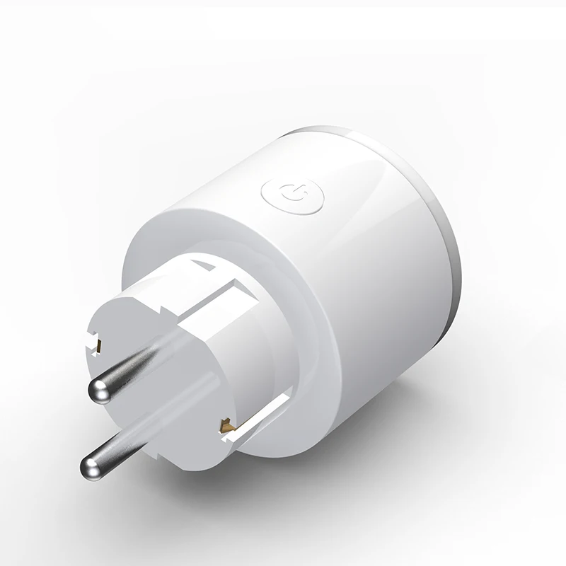 Smart Socket Power Monitor Tuya Wifi EU Plug 16A Wall Electric Socket