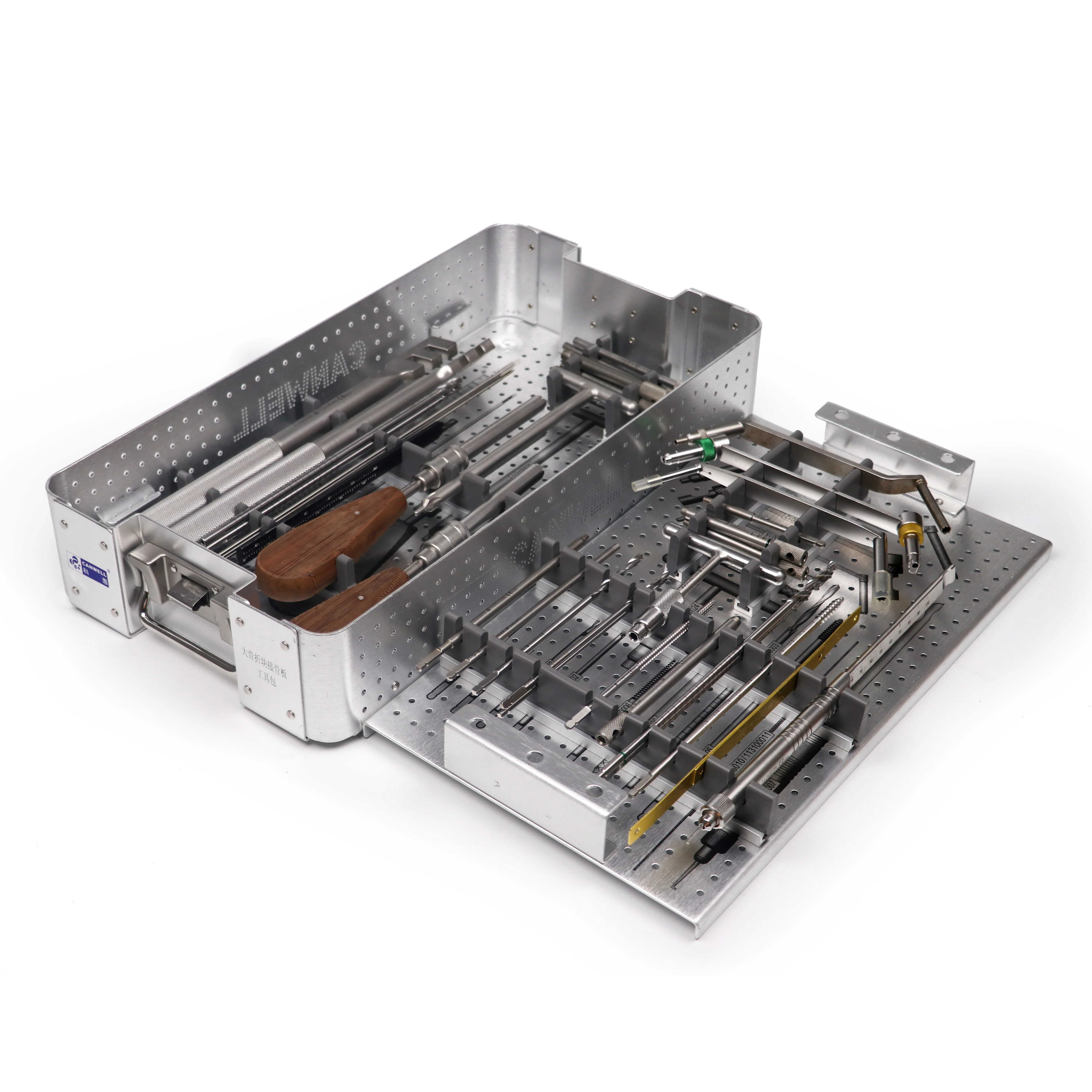 CANWELL Orthopedic General Surgery Trauma Instrument Orthopedic Large Bone Fragment Instruments Set