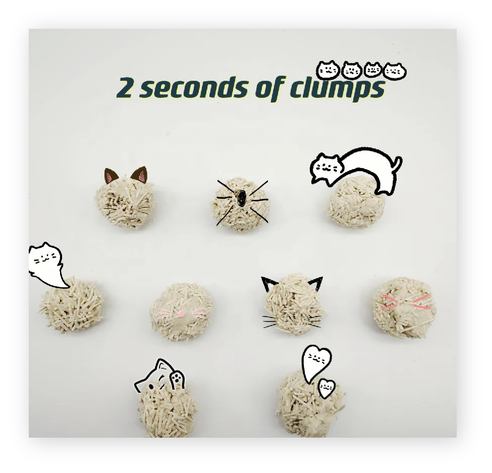 All natural high-quality tofu cat litter Toilet can flush cat litter tofu