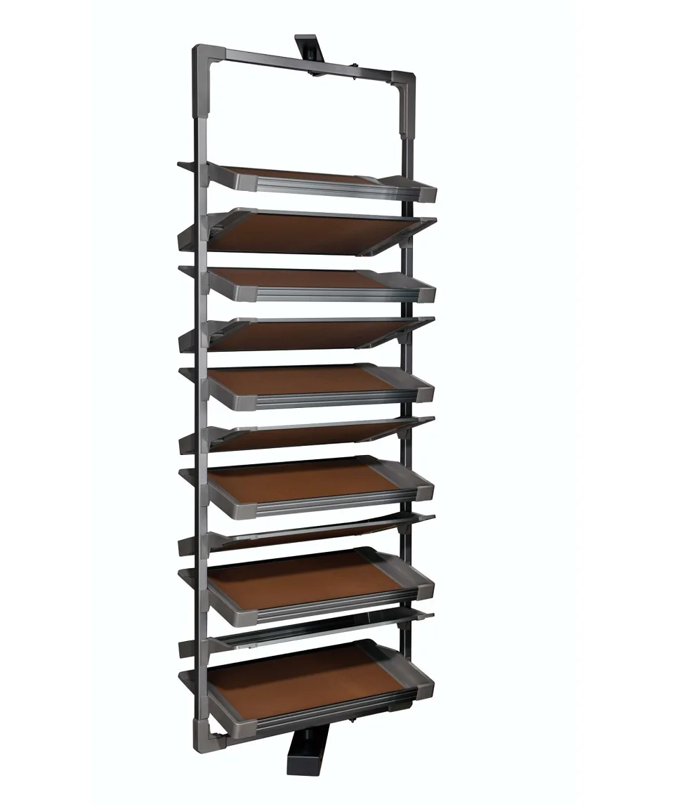 ROEASY 4/6/8/10/12 Tiers Tall Shoe Rack Boots Shoes Organizer Storage Sturdy Rotate Revolving Shelf Closets Shoe Storage