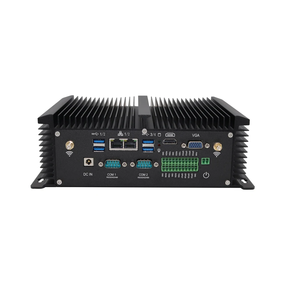 Eglobal SIM card slot industrial pc intel core i7 7500U dual lan desktop computer price